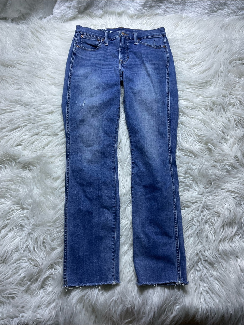 J Crew Vintage Straight Jeans 28T